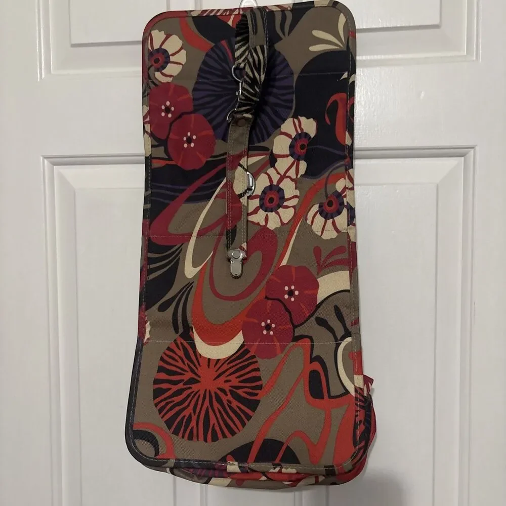 REISENTHEL Hanging Travel Toiletry Cosmetic Organizer Bag Floral